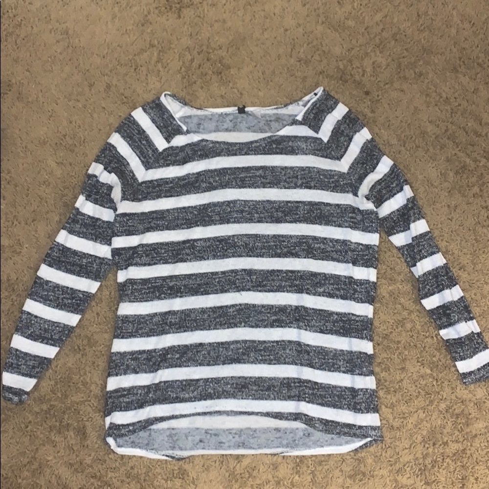Black and White Sweater